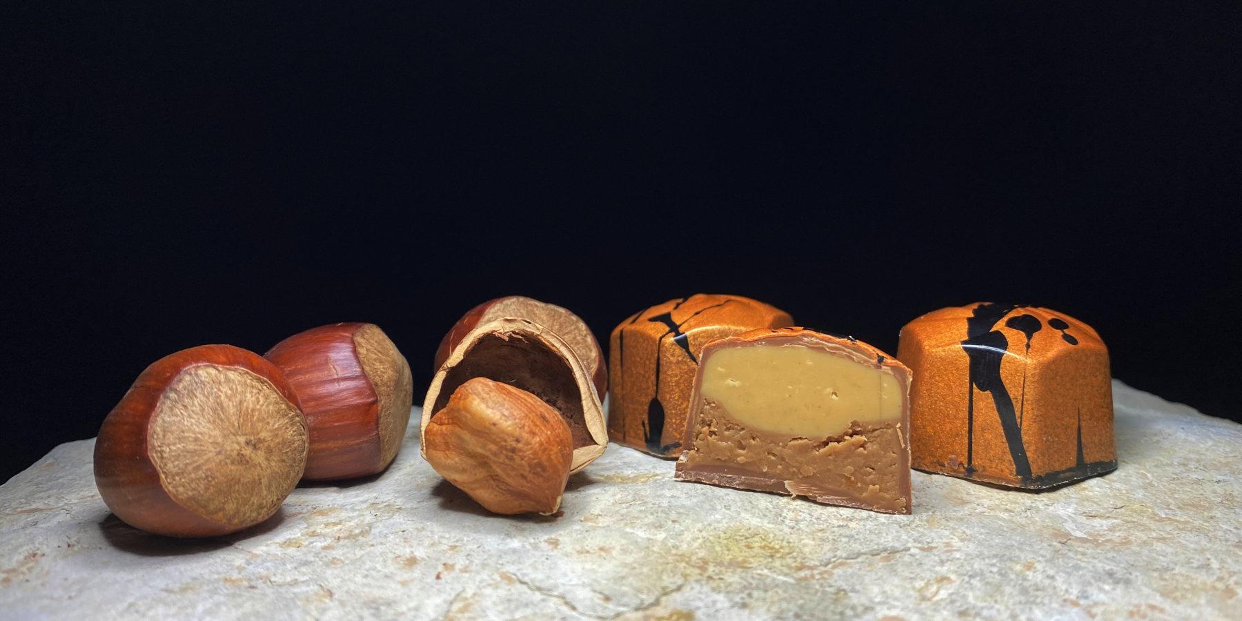 Haselnuss Gianduja-Nougat