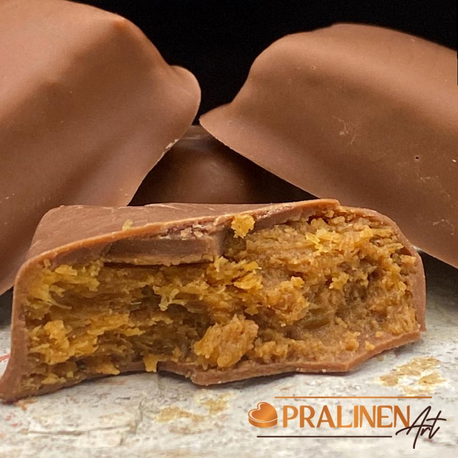 Blätterkrokant wie früher bei Oma ohne Nüsse und ohne Mandeln von Pralinenart