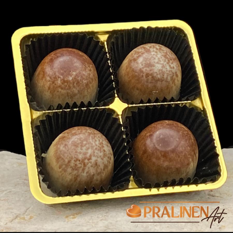 PralinenArt - Tiramisu Praline  mit einer Kaffeereduktion aus Arabica-Bohnen, Mascarponecreme und einem Crunchboden