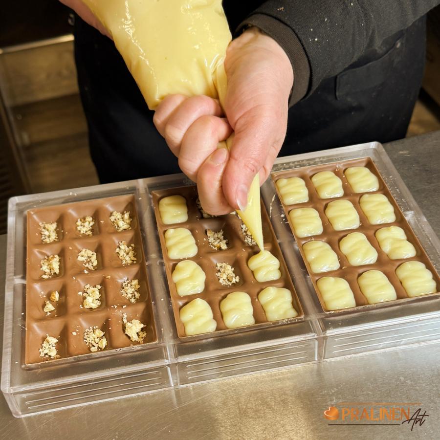 Die Goldene Brandenburger - Schokoladentafel von Pralinenart