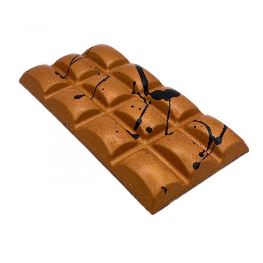 Schokoladentafel Belgische Vollmichschokolade gefüllt mit Gianduja Nougat aus Piemonteser Haselnüssen von PralinenArt